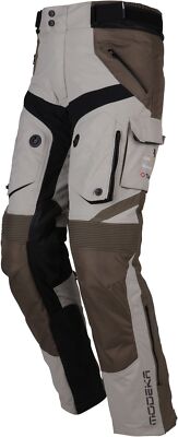 MODEKA Motorradhose PANAMERICANA II 2 sand khaki Sympatex Aramid CE AA Gr. L