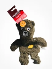 Greenbrier Kennel Club Stuffingless Bear Dog Toy, 12 x 7.5 x 0.25 in.