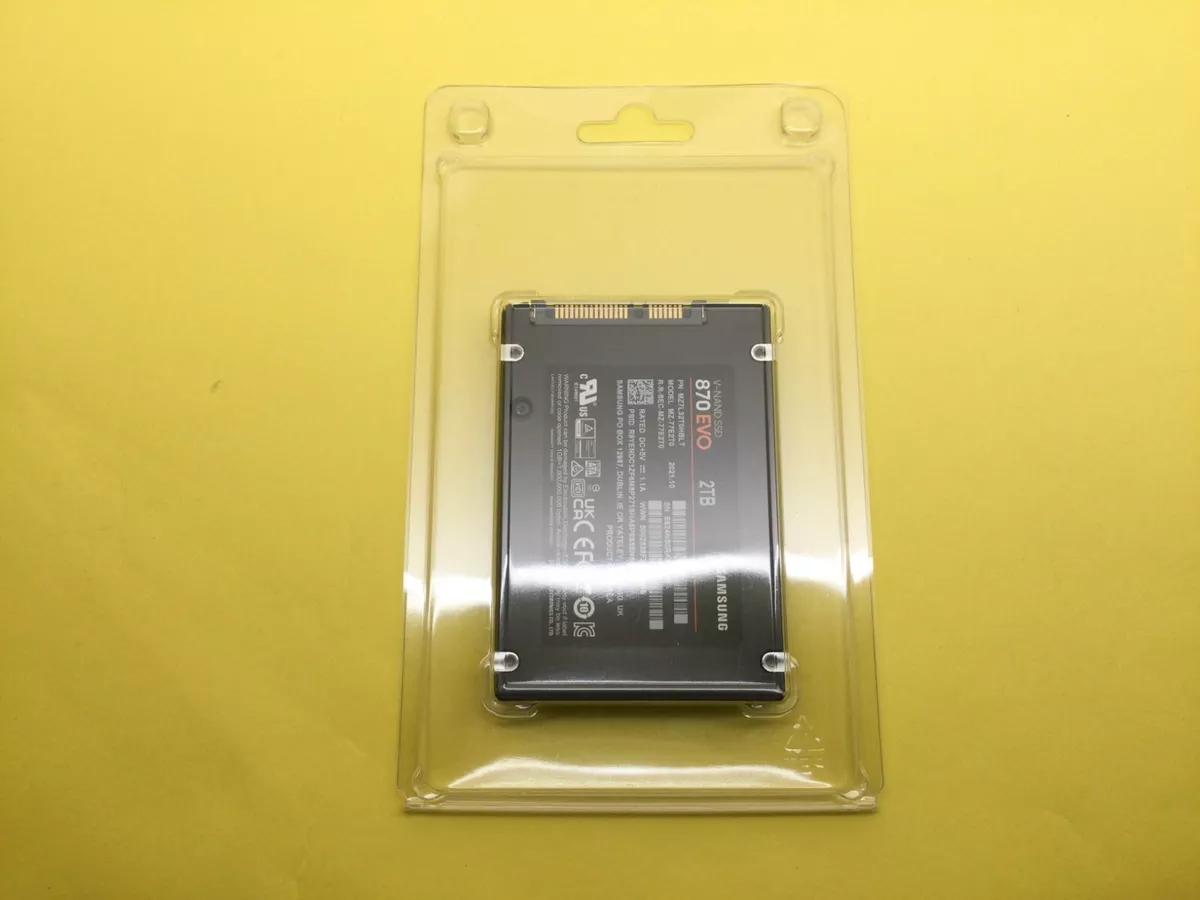 SAMSUNG 870 EVO Series 2TB SATA 2.5 Internal SSD MZ-77E2T0 New