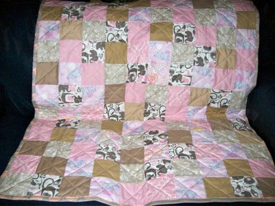 baby girl crib quilt