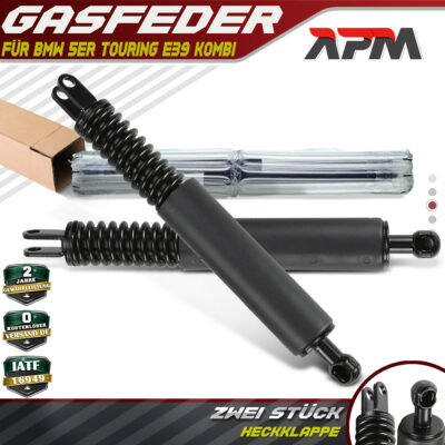 2x Gasfeder Heckklappe Dämpfer 278mm 1650N für BMW 5er Touring E39 Kombi 96-04