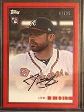 2018 Topps Rookie Year in Review #45B Jesse Biddle Atlanta Braves RC 02/25