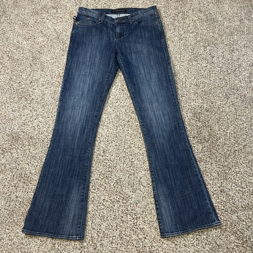 ROCK & REPUBLIC Denim Bootcut Button Flap Back Pockets Jeans 31 X 32 Womens - Picture 1 of 13