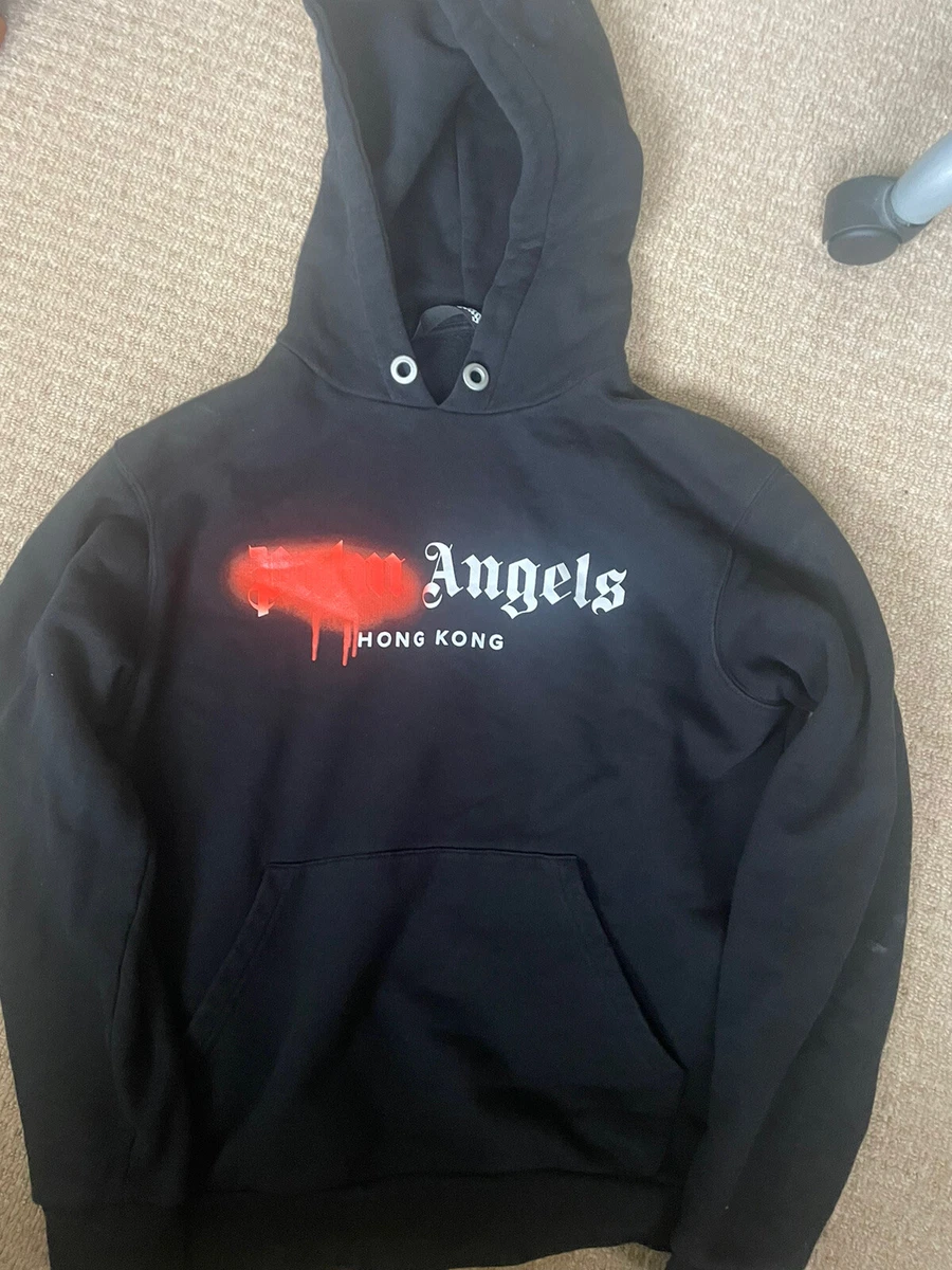 PALM ANGELS Hong Kong Sprayed Hoodie for Men