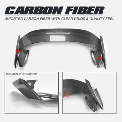 For 24+ Intergra Type S DE5 EPA R Type Carbon Fiber Rear Spoiler Trunk Wing 