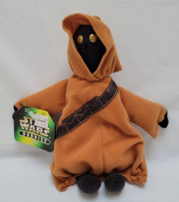 1997 Kenner Star Wars Buddies JAWA 8" Mini Bean Bag Beanie - Image 1 of 4