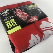 Auto Drive Set of 2 Floral Water Resistant Seat Protectors Hawaiian Fits most 
