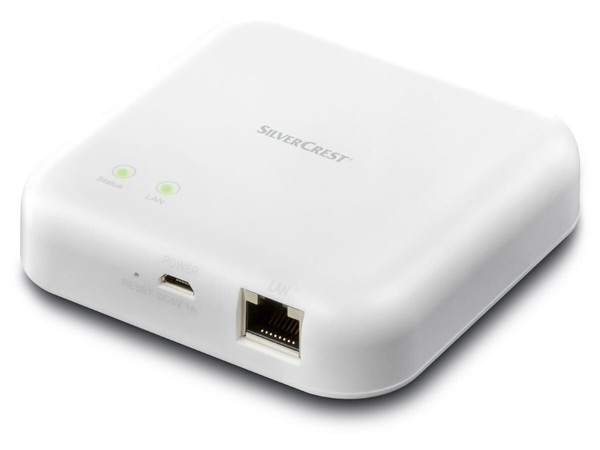Silvercrest Smart Home Gateway SGWZ1 Zigbee 3.0 Sprachsteuerung Wlan-image