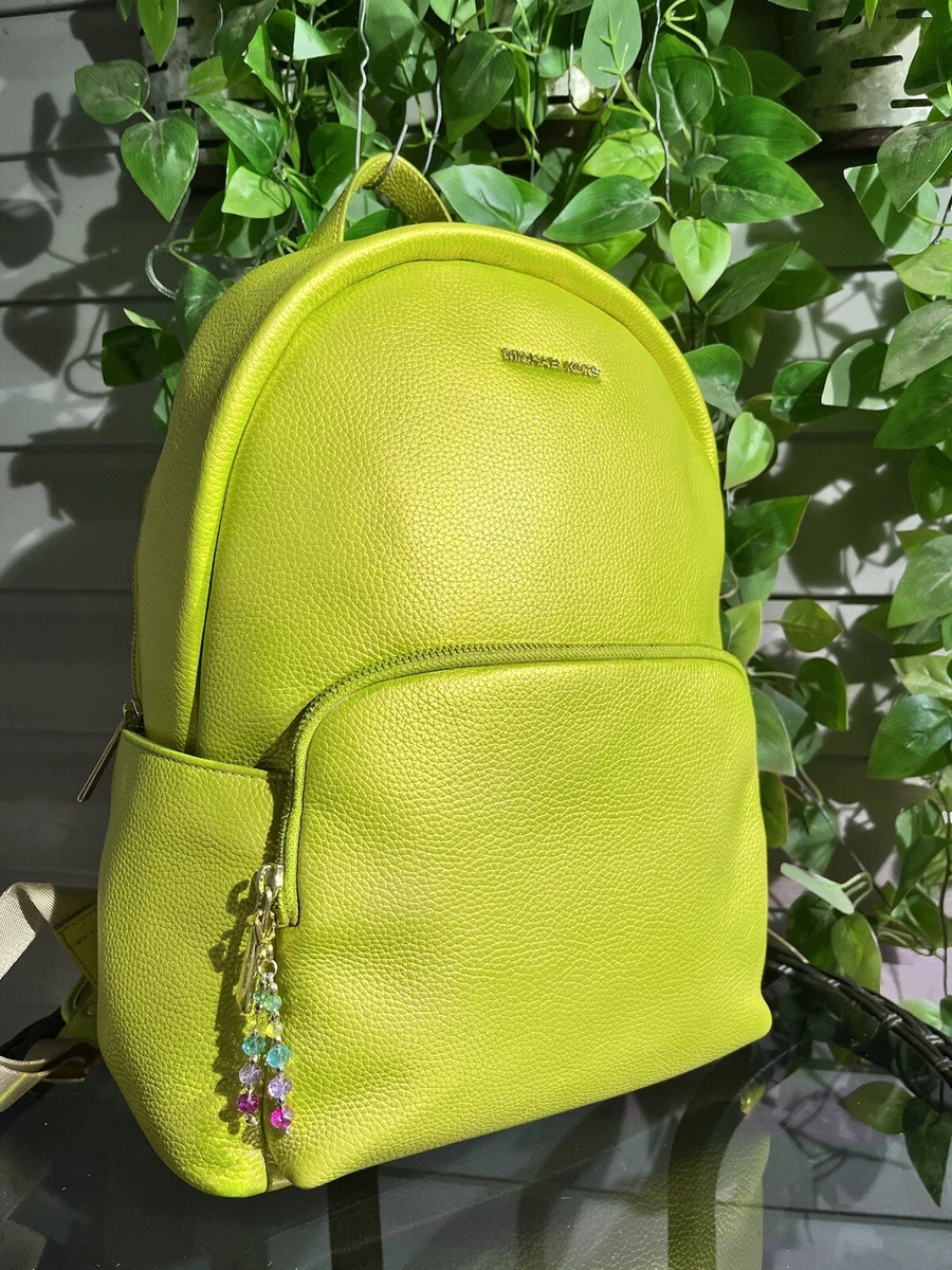 Neon yellow michael kors backpack Clearance