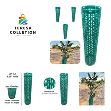 Plant and Tree Guard Protector; Wrap Tall Expandable Grow Tubes Around Trunk ...