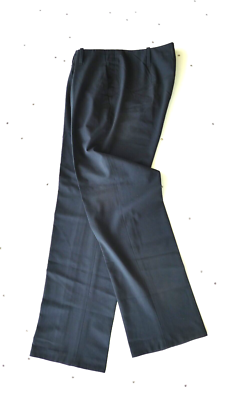 Jil Sander Tailor Made black wool pants with rear welt pockets FR