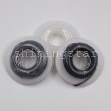 Dental Orthodontics Ligature Elastic Ultra Power Chain Black/White/Silver 15 FT