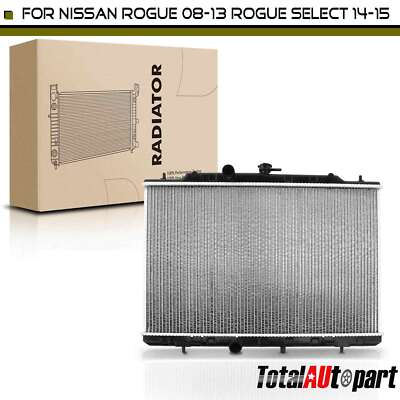 Radiator w/o Oil Cooler for Nissan Rogue 08-13 Rogue Select 14-15 X-Trail 2.5L 