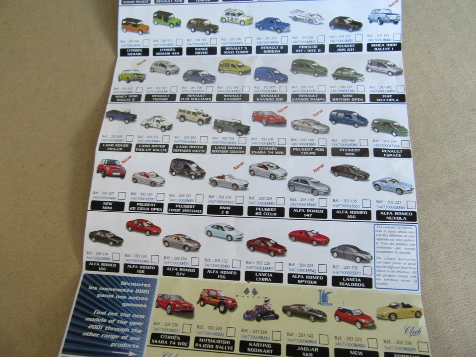 565K Depliant 1/43 Solido Collezione 2001 - Immagine 3 di 4
