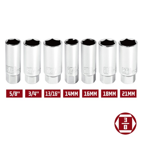 Powerbuilt 3/8 Inch Drive 18 MM Spark Plug Socket - 643009 - Picture 6 of 6