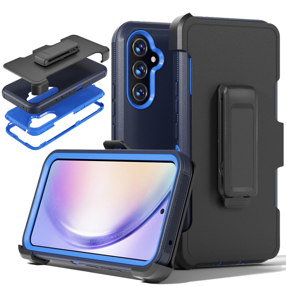For Samsung Galaxy A54 5G Case Rugged Shockproof Cover+Belt Clip
