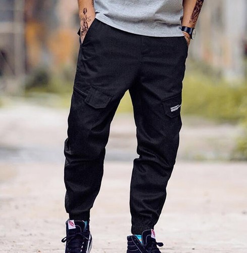 Men Jogger Stylish Pants Pockets 