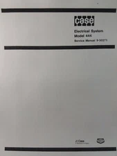 Case 444 Compact Lawn Garden Tractor Electrical System Wiring Service Manual
