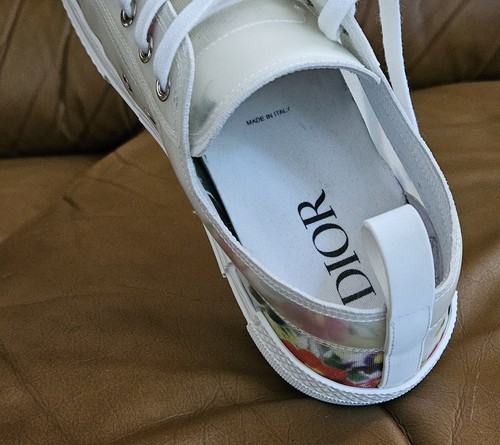 Men's Christian Dior B23 Oblique Low Multicolor Designer Sneakers Size 8 US - Picture 16 of 19