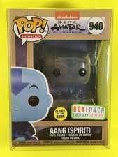 Funko Pop Aang (Spirit) Avatar BoxLunch Earth Day Exclusive GITD Animation #940