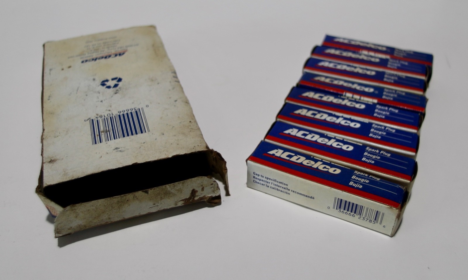 ACDelco Spark Plugs R45TS LOT of 9 NOS