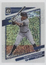 2021 Panini Donruss Optic White Sparkle Prizm Giancarlo Stanton #124 b4d