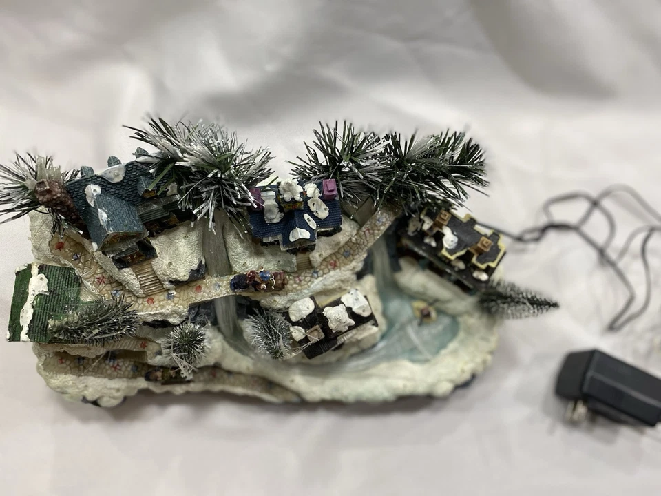 Vintage Avon Fiber Optic Christmas Village ￼ - Image 2 of 4