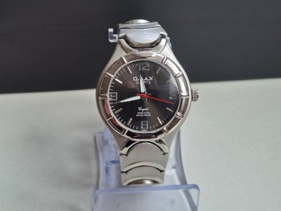 Mens Vintage Omax Crystal WR50 DBA073 Quartz Wristwatch