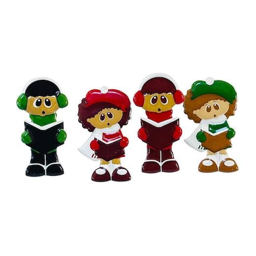 Eyelet Outlet Shape Brads 12pcs - Caroler