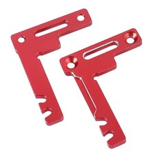 Hard Aluminum Short Battery Holder Bracket Set For Tamiya TT02 Series Two Colors