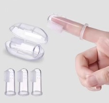 Soft Silicone Baby Finger Toothbrush Oral Care Hygiene Brush for Newborn Care