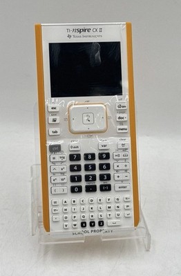 Texas Instruments TI-Nspire CX II Graphing Calculator - White 