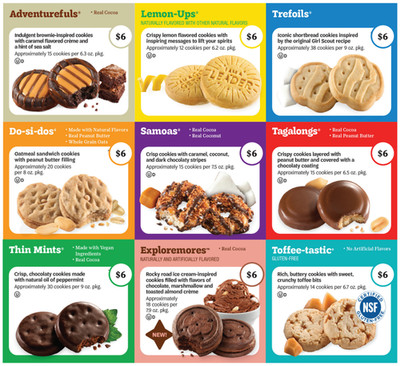 2026 Girl Scout Cookies - All Flavors Available! *No Minimum