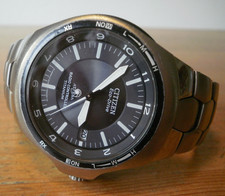 CITIZEN - ATTESA - Eco-Drive - Radiocontrollato - A412-T003265Y - Orologio da polso