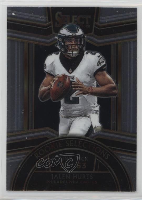 2020 Panini Select Rookie Selections Jalen Hurts #RS-19 RC 2h5