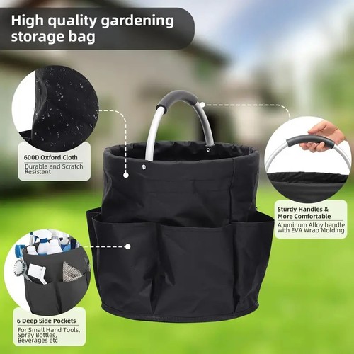 Bucket Organizer Pouch Storage Bag Gardening Tool Bag Garden Tool Pouch Hand Bag - Picture 2 of 16