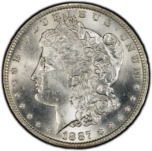 1887-O MORGAN DOLLAR $1 PCGS MS63 (PQ192)