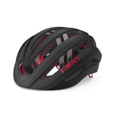 Giro Aries Spherical Road Helmet - Matte Carbon Red - S