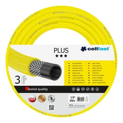 Tuyau d'arrosage résistant aux UV 25m / 50m Flexible 1/2" 3/4" 1" 3 couches - Photo 1/3