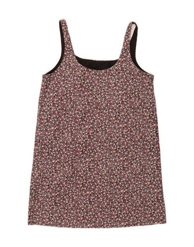 H&M Womens Sundress UK 16 Large Multicoloured Floral Cotton BZ05 - Picture 2 of 3