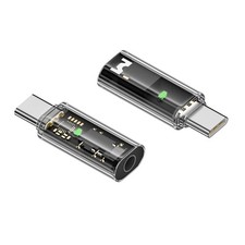 2pcs 3 5mm Female to Type C Male Digital Audio Adapter Cable for Music Devices