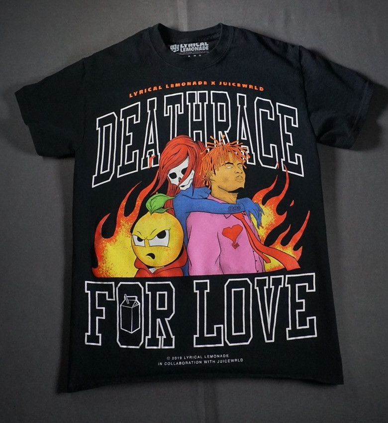 Juice WRLD Lyrical Lemonade Shirt Mens Small Deathrace For Live
