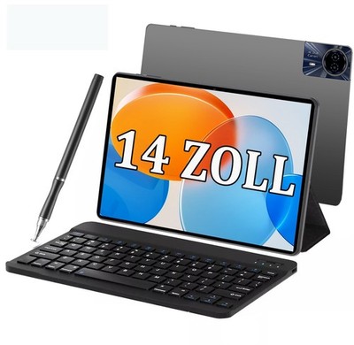 2025 Neu 10''/14'' Android15 Tablet 22GB/24GB RAM+256GB Octa-core 8580mAh 2SIM GPS