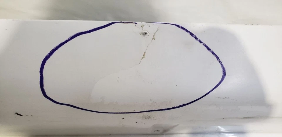 SWP Snow White Pearl Left Rocker Panel Moulding OEM 2015 Kia K900 - Image 2 of 4