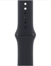 Apple Watch Sport Band SE Models 40mm S/M Midnight Stainless Steel Pin Excellent