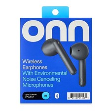Wireless Bluetooth Earbuds with Noise Canceling Mic, In-Ear Headphones, Gray