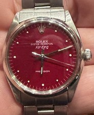 Vintage Rolex Air King Precision Model 5500 34 mm Steel Oyster Automatic Watch