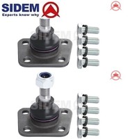 2X Trag-/FüHrungsgelenk Sidem 8081 FüR Citroen FüR Fiat FüR Peugeot