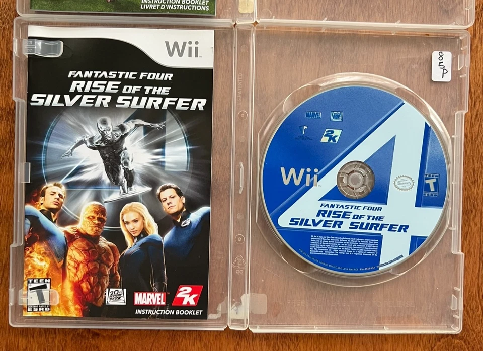 Wii Game Lot (3) – FIFA Soccer 10 + Fantastic Four + Skylanders - UNTESTED - Image 4 of 4