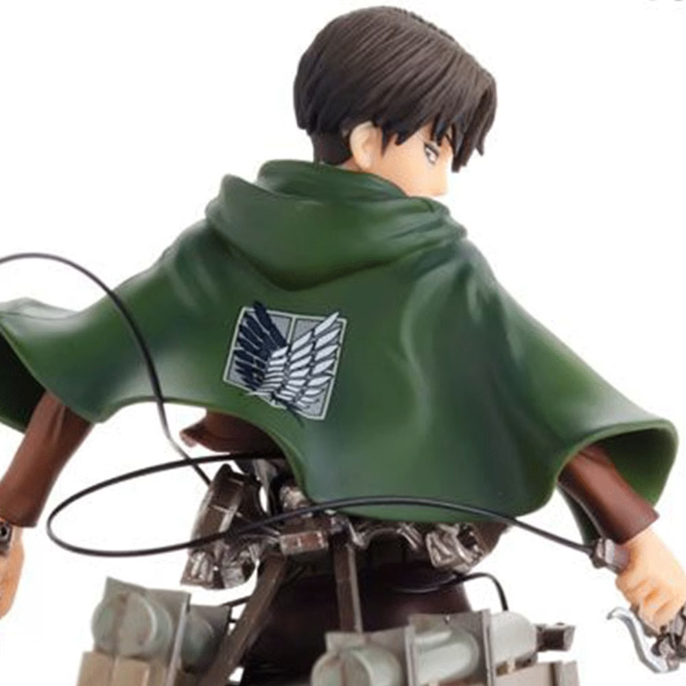 Figurine Levi Ackerman Ichiban Kuji Lot A L'Attaque des Titans en PVC de 22 cm
